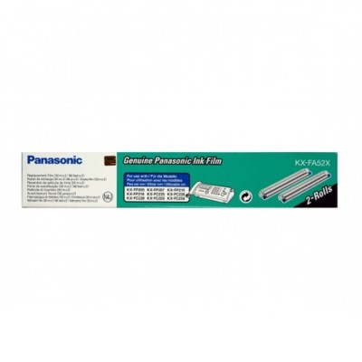 2 X TTR Inkfilm Kompatible Panasonic Fax KX-FA52X FP207 FP205