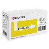 Original OEM Toner Cartridge Kyocera TK-8735Y (1T02XNANL0) (Yellow)