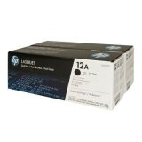Original Toner Cartridges HP 12A (Q2612AD) (Black) for HP LaserJet 1010