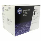 Original Toner Cartridges HP 55X (CE255XD) (Black) for HP LaserJet P3015