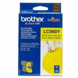 Original OEM Ink Cartridge Brother LC-980 Y (LC980Y) (Yellow)