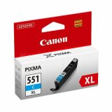 Original Ink Cartridge Canon CLI-551 C XL (6444B001) (Cyan) for Canon Pixma iP7250