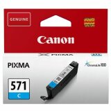 Original OEM Ink Cartridge Canon CLI-571 C (0386C001) (Cyan)