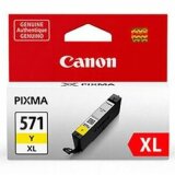 Original Ink Cartridge Canon CLI-571 XL Y (0334C001) (Yellow)