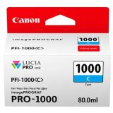 Original OEM Ink Cartridge Canon PFI-1000C (0547C001) (Cyan)