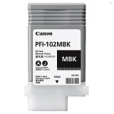 Original OEM Ink Cartridge Canon PFI-102MBK (CF0894B001A) (Matte black)