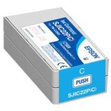 Original Ink Cartridge Epson SJIC22P C (C33S020602) (Cyan)