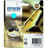 Original OEM Ink Cartridge Epson T1622 (C13T16224010) (Cyan)