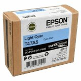 Original Ink Cartridge Epson T47A5 (C13T47A500) (Light cyan)