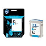 Original Ink Cartridge HP 82 (C4911A) (Cyan) for HP DesignJet 500 - C7769B