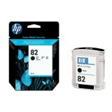 Original Ink Cartridge HP 82 (CH565A) (Black) for HP DesignJet 111