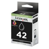Original OEM Ink Cartridge Lexmark 42 (18Y0142E) (Black)