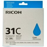 Original OEM Ink Cartridge Ricoh GC-31C (405689) (Cyan)