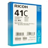 Original OEM Ink Cartridge Ricoh GC-41C (405762) (Cyan)