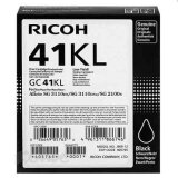 Original OEM Ink Cartridge Ricoh GC-41KL (405765) (Black)