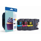 Original Ink Cartridges Brother LC-123 CMY (LC123RBWBP)