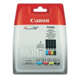 Original Ink Cartridges Canon CLI-551 CMYK (6509B008) for Canon Pixma iP7250