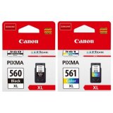 Original Ink Cartridges Canon PG-560XL + CL-561XL (3712C004) for Canon Pixma TS5350