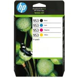 Original Ink Cartridges HP 953 CMYK (6ZC69AE) for HP OfficeJet Pro 8210