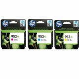 Original OEM Ink Cartridges HP 953 XL CMY (1CC21AE)