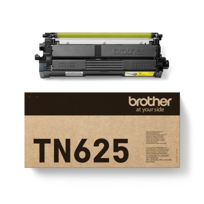 Original OEM Toner Brother TN-625Y (TN625Y) (Yellow)