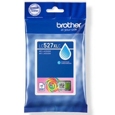 Original OEM Ink Cartridge Brother LC-527 XL C (LC527XLC) (Cyan)