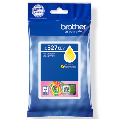 Original OEM Ink Cartridge Brother LC-527 XL Y (LC527XLY) (Yellow)