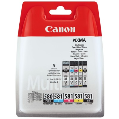 For Canon 580 581 PGI-580 CLI-581 PGI580 580XL ink cartridge For