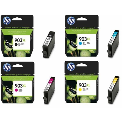 HP 903XL Black High Yield Printer Ink Cartridge Original T6M15AE Singl