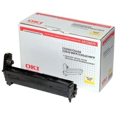 Original OEM Drum Unit Oki C5250 C5450 (42126670) (Yellow)