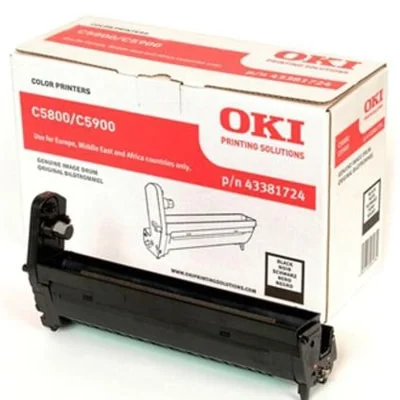 Original OEM Drum Unit Oki C5800 (43381724) (Black)