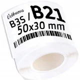 Original OEM Label Niimbot 50x30 mm (White) for Niimbot B21 Black