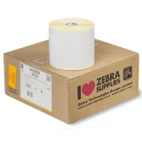 Original OEM Labels Zebra 100x50 mm (87000) (White) (4xpack) (1300 pcs)