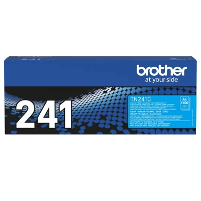 Original OEM Toner Cartridge Brother TN-241C (TN241C) (Cyan)