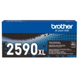 Original OEM Toner Cartridge Brother TN-2590XL (TN2590XL) (Black) for Brother DCP-L2622DW