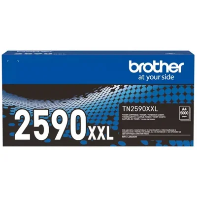 Original OEM Toner Cartridge Brother TN-2590XXL (TN2590XXL) (Black)