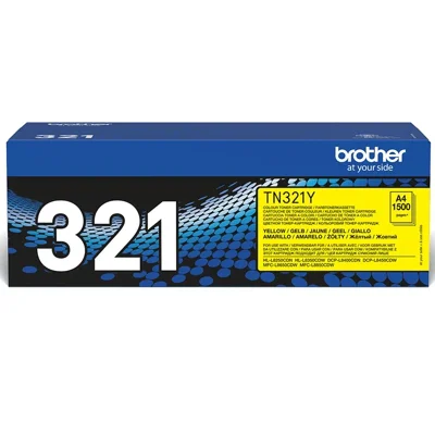 Original OEM Toner Brother TN-321Y (TN-321Y) (Yellow)