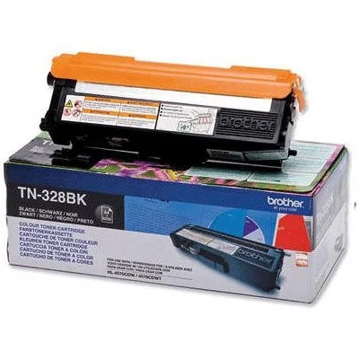 Original OEM Toner Brother TN-328BK (TN328BK) (Black)