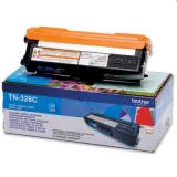 Original OEM Toner Cartridge Brother TN-328C (TN328C) (Cyan)