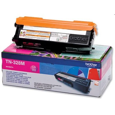 Original OEM Toner Brother TN-328M (TN328M) (Magenta)