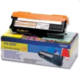 Original OEM Toner Cartridge Brother TN-328Y (TN328Y) (Yellow) for Brother DCP-9270CDN