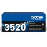 Original OEM Toner Cartridge Brother TN-3520 (TN-3520) (Black) for Brother HL-L6400DW