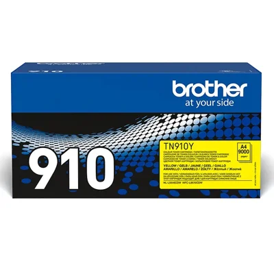 Original OEM Toner Cartridge Brother TN-910Y (TN-910Y) (Yellow)