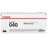 Original OEM Toner Cartridge Canon 040Y (0454C001) (Yellow) for Canon i-SENSYS LBP712Cx