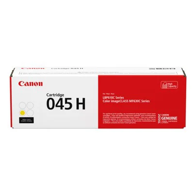 Original OEM Toner Cartridge Canon 045H (1243C002) (Yellow)