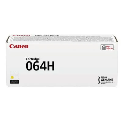 Original OEM Toner Cartridge Canon 064H Y (4932C001) (Yellow)