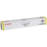 Original OEM Toner Cartridge Canon C-EXV 34 Y (3785B002) (Yellow) for Canon imageRUNNER C2030i