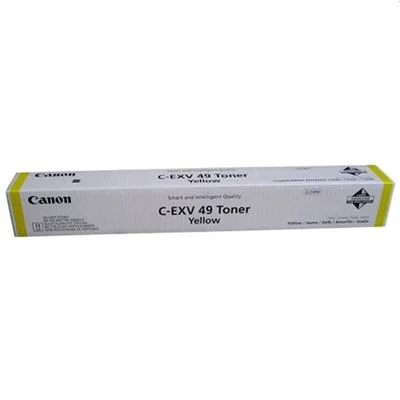 Original OEM Toner Cartridge Canon C-EXV 49 Y (8527B002) (Yellow)
