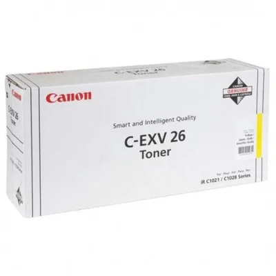 Original OEM Toner Cartridge Canon C-EXV26 Y (1657B006) (Yellow)