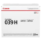 Original OEM Toner Cartridge Canon CRG-039H (0288C001 ) (Black) for Canon i-SENSYS LBP351i